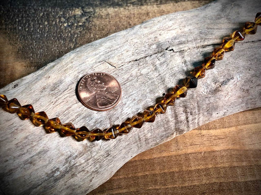 Lucerna Bicone Czech Glass Strand