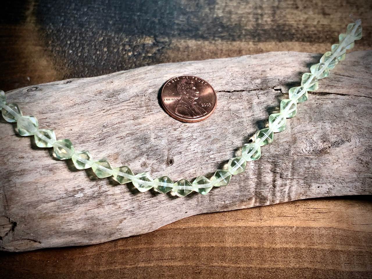 Lucerna Bicone Czech Glass Strand