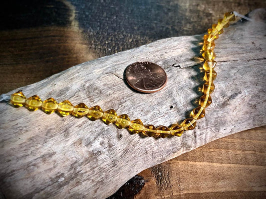 Lucerna Bicone Czech Glass Strand