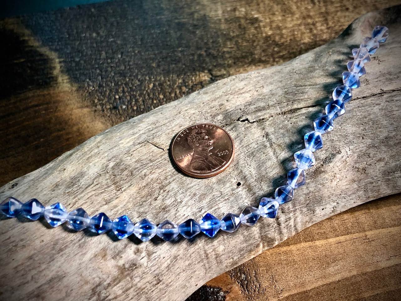 Lucerna Bicone Czech Glass Strand