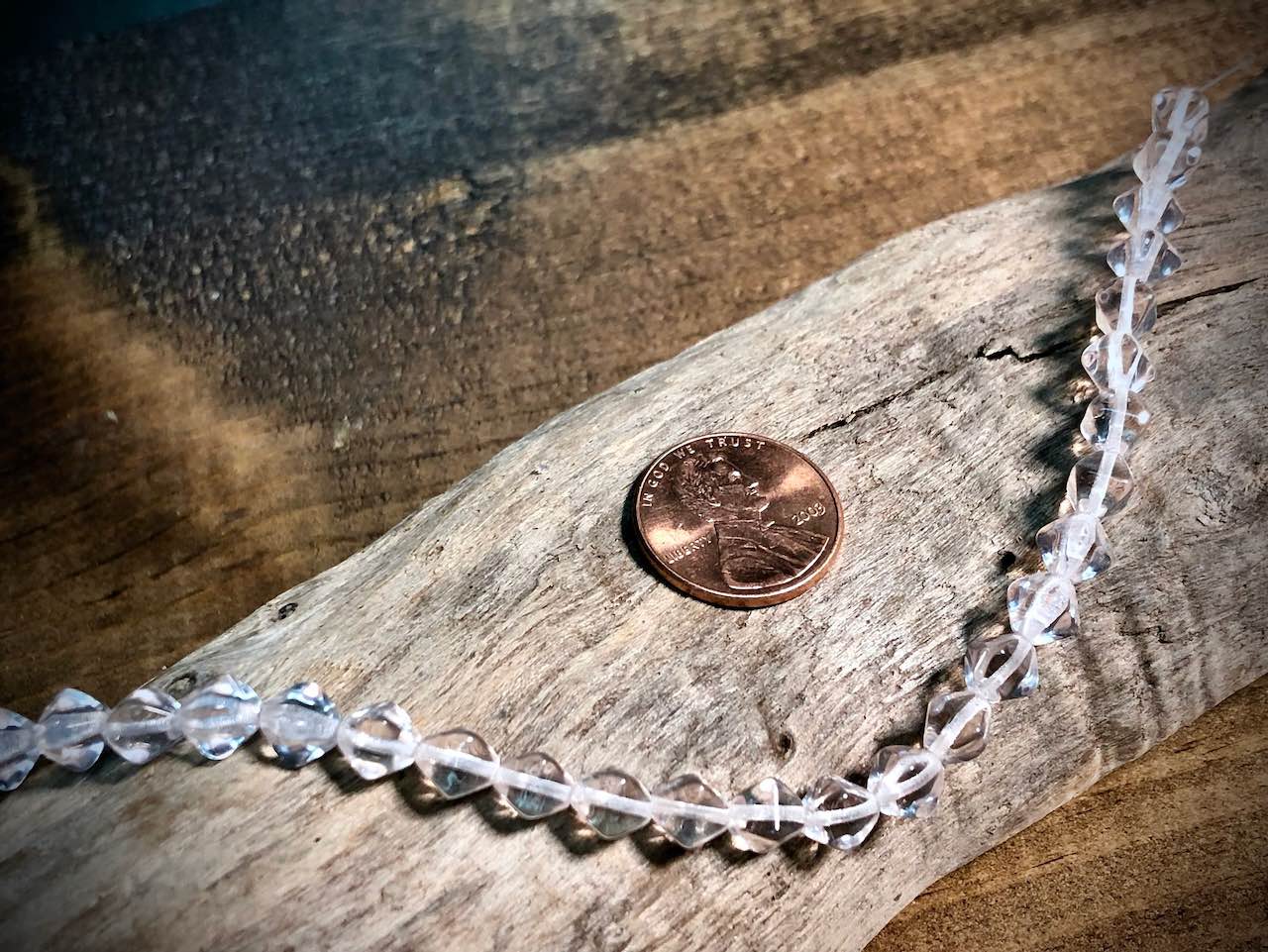 Lucerna Bicone Czech Glass Strand