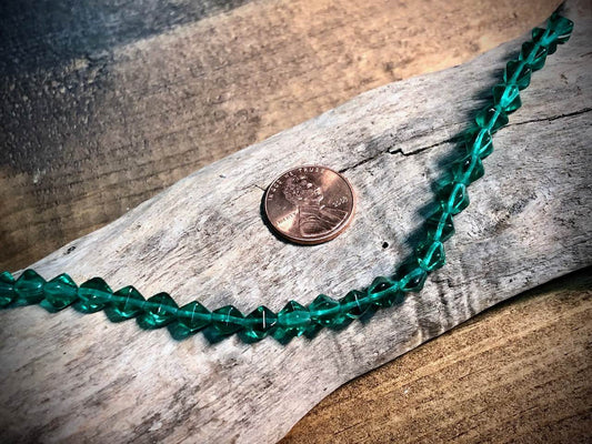 Lucerna Bicone Czech Glass Strand