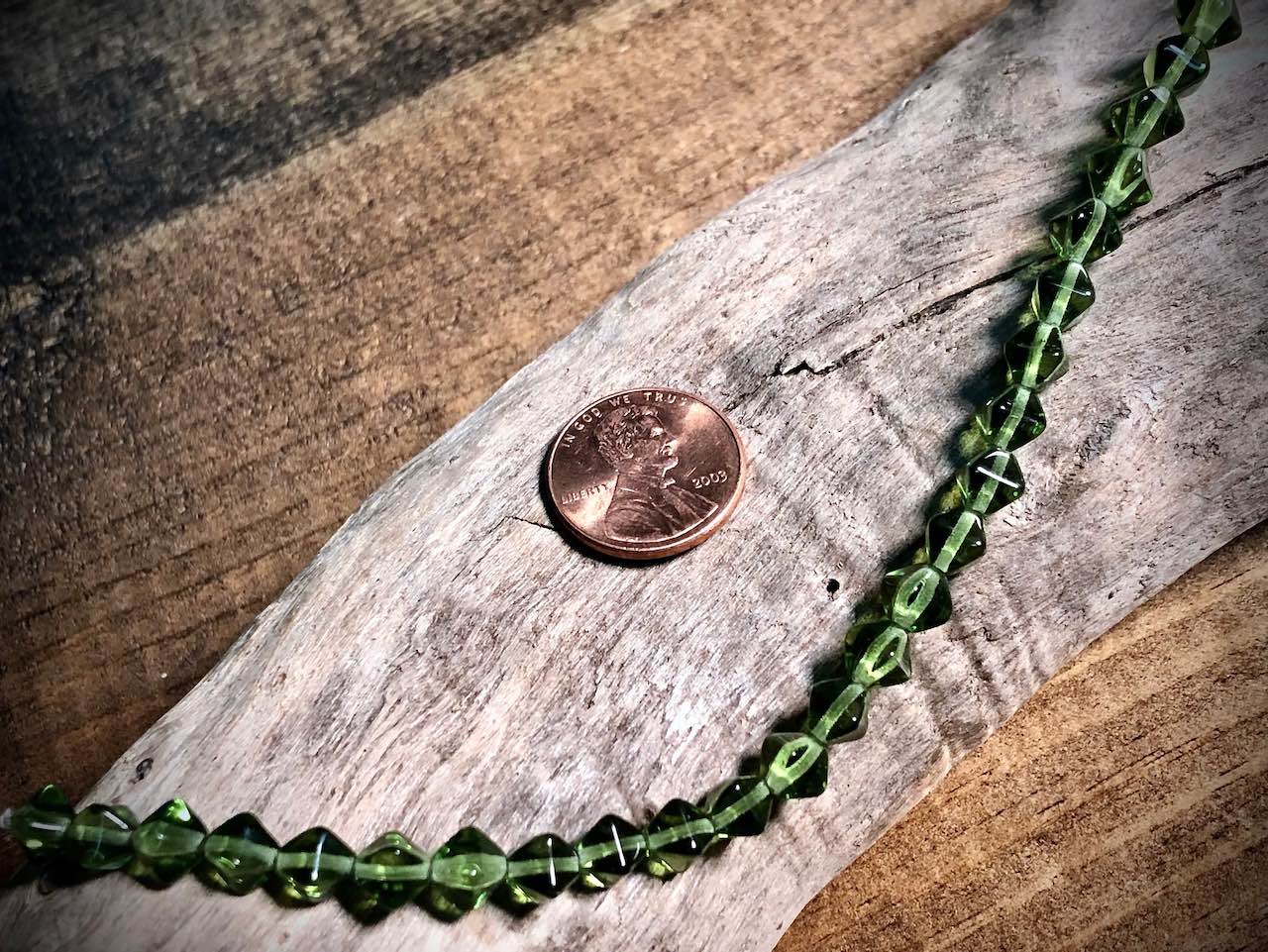 Lucerna Bicone Czech Glass Strand