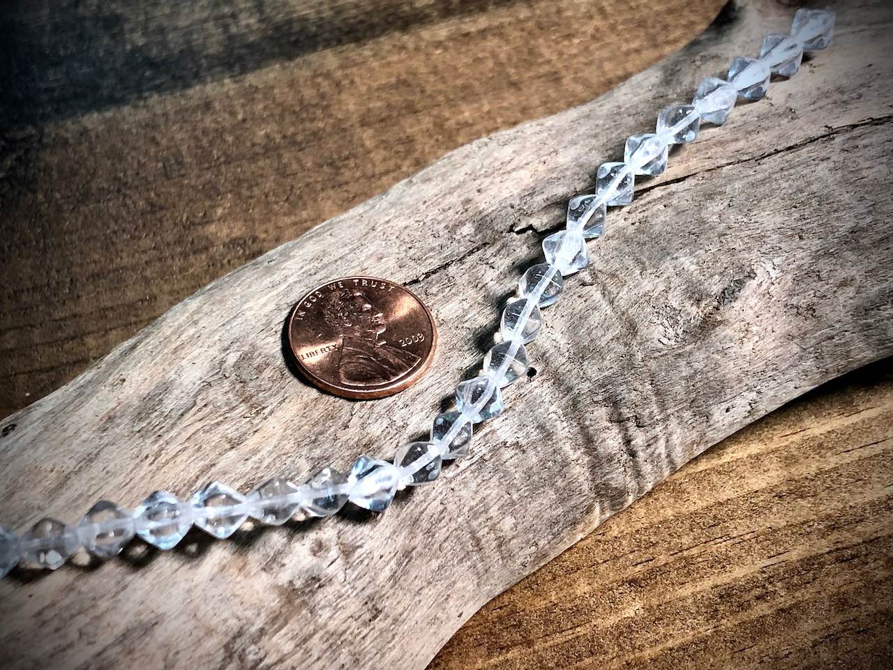 Lucerna Bicone Czech Glass Strand