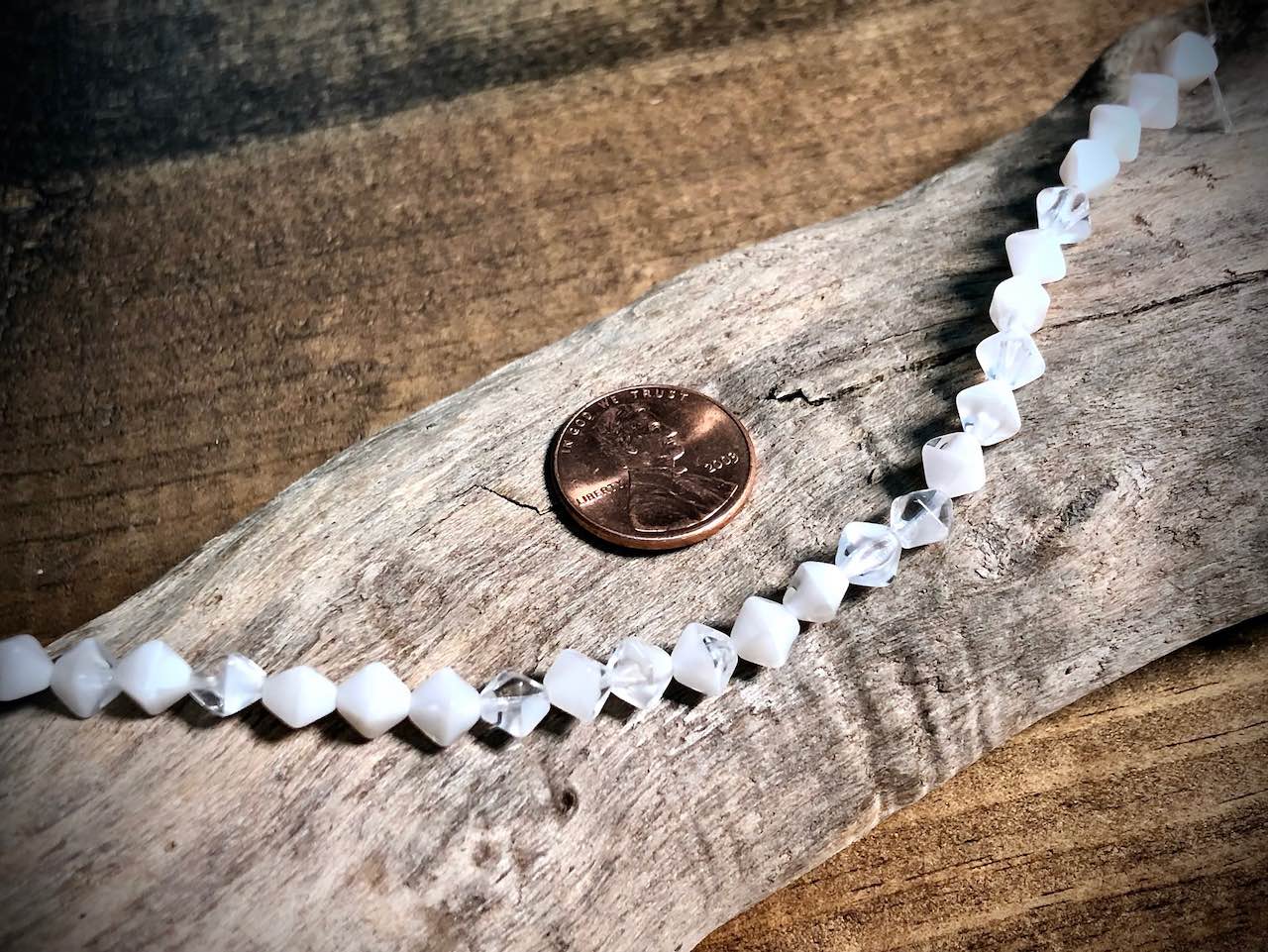 Lucerna Bicone Czech Glass Strand