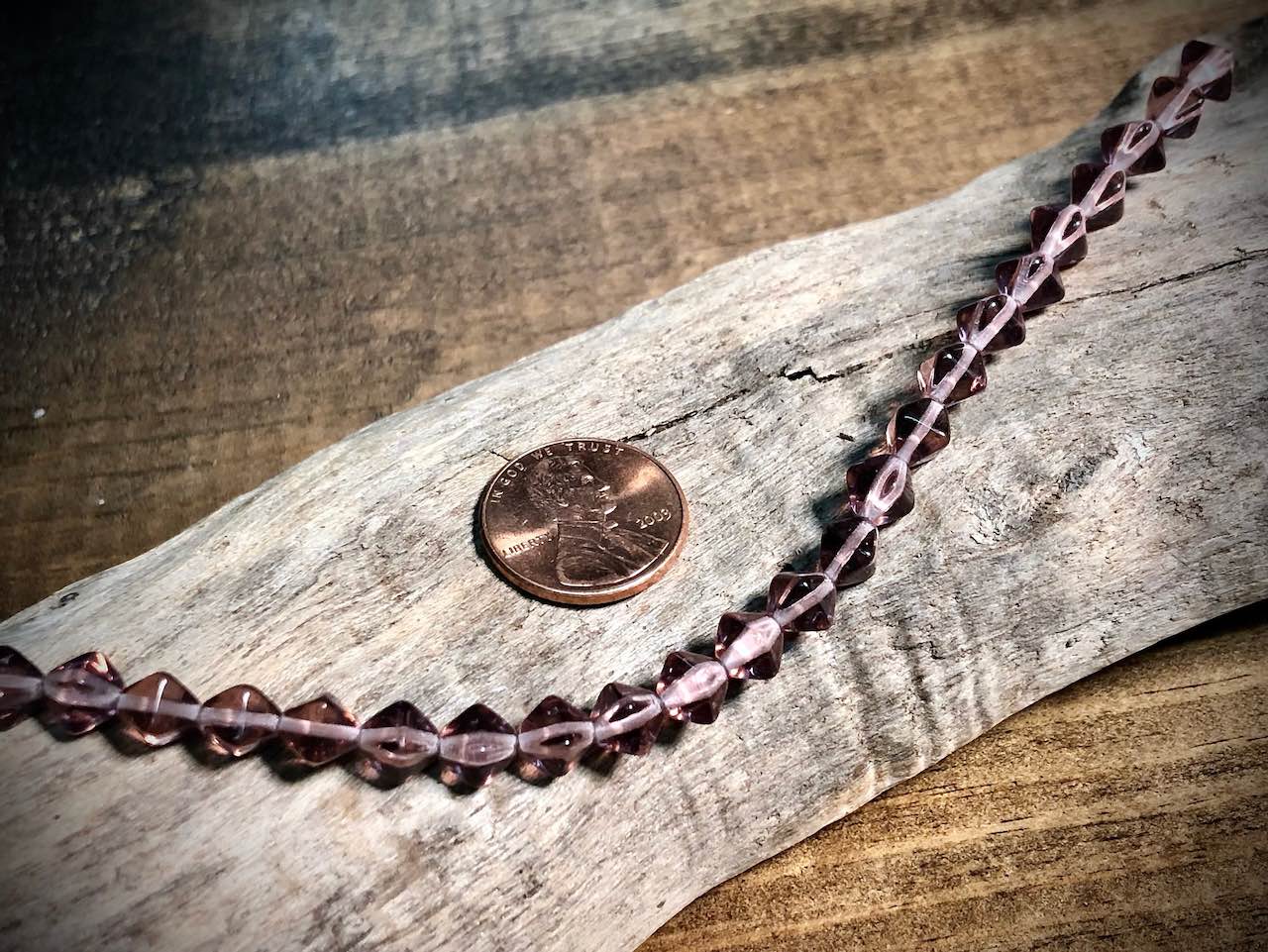 Lucerna Bicone Czech Glass Strand