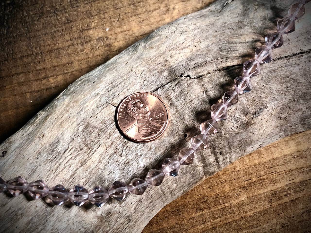 Lucerna Bicone Czech Glass Strand