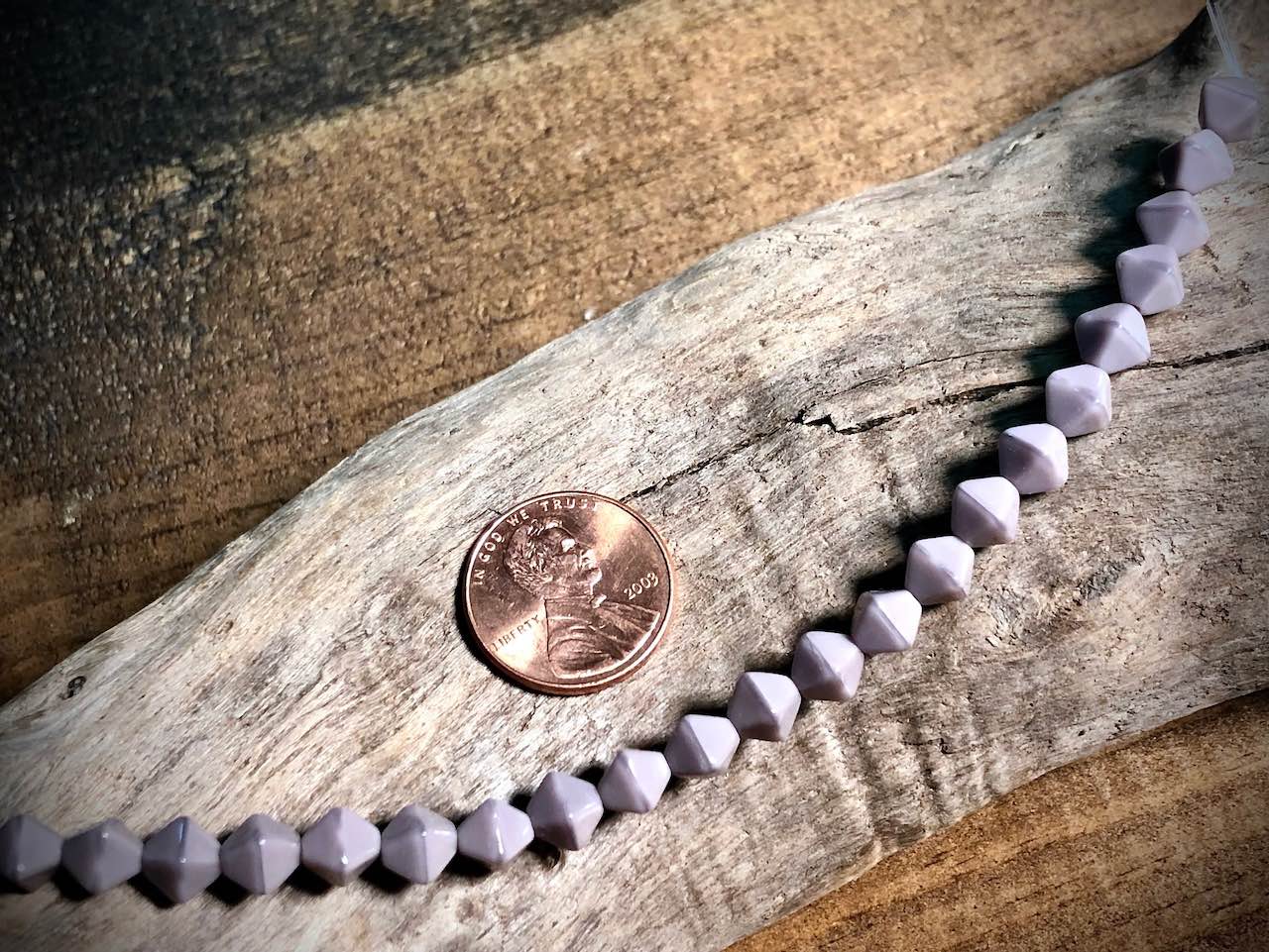 Lucerna Bicone Czech Glass Strand