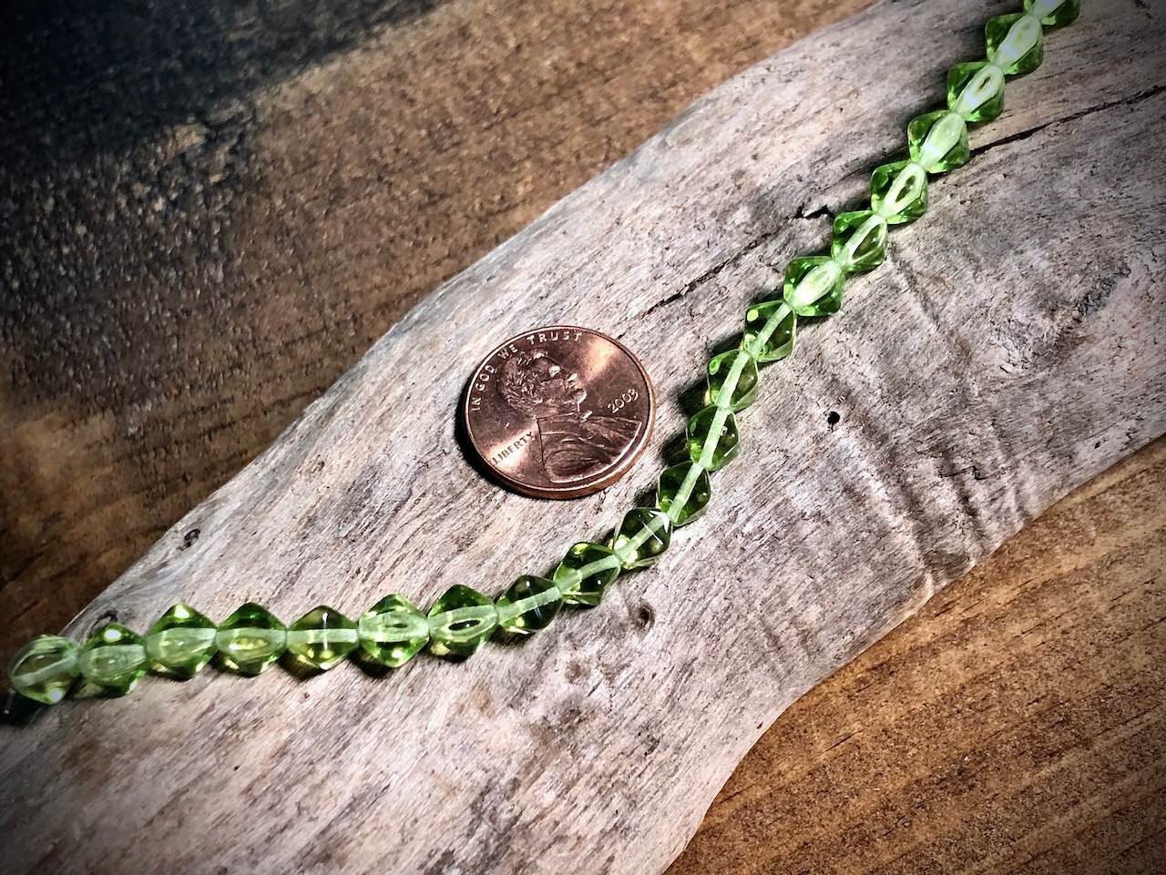 Lucerna Bicone Czech Glass Strand