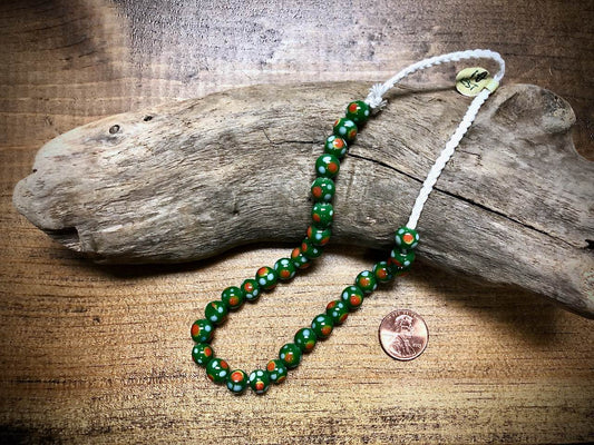 Manik Manik Indonesian Glass Bead Strand