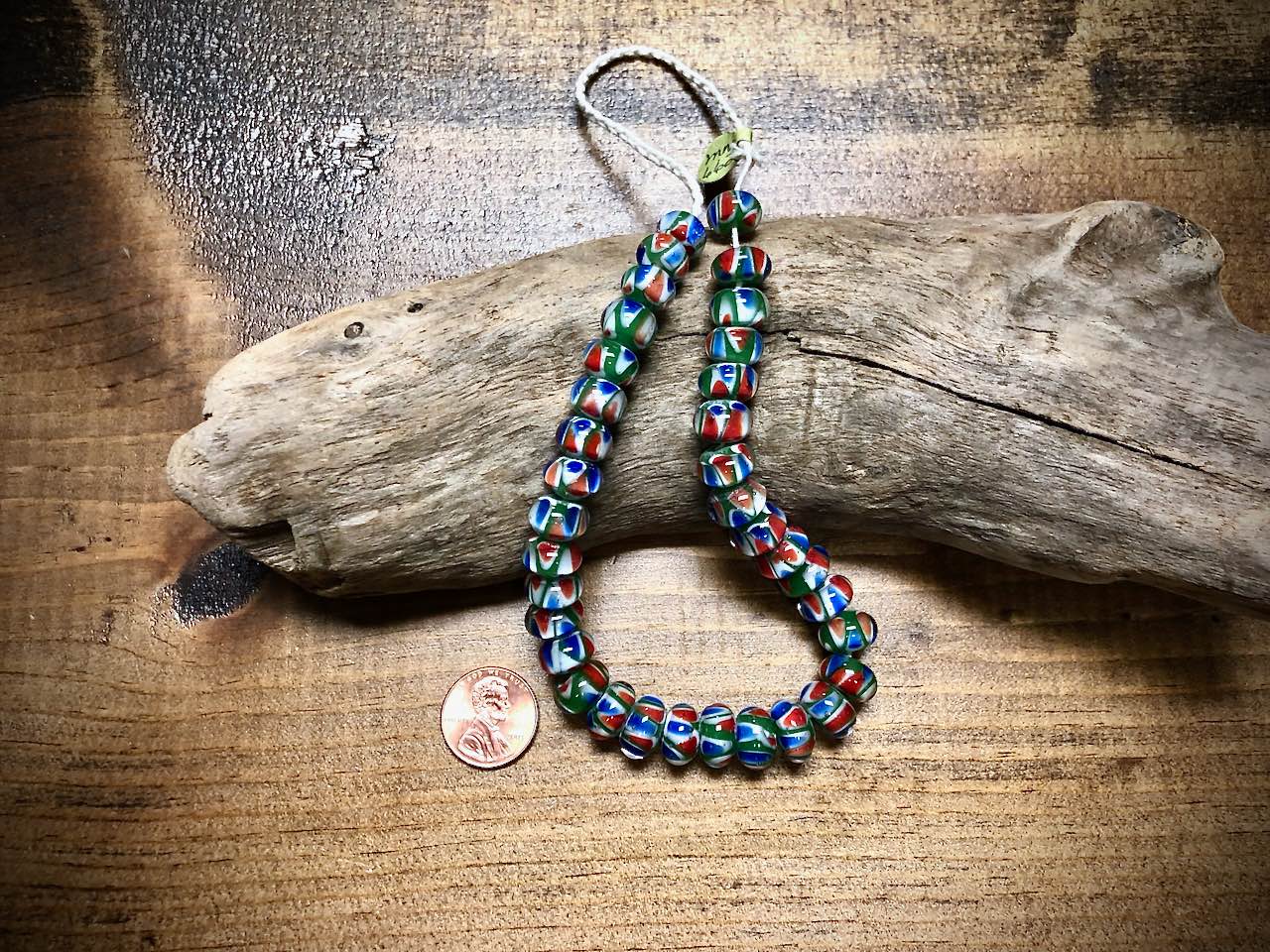 Manik Manik Indonesian Glass Bead Strand