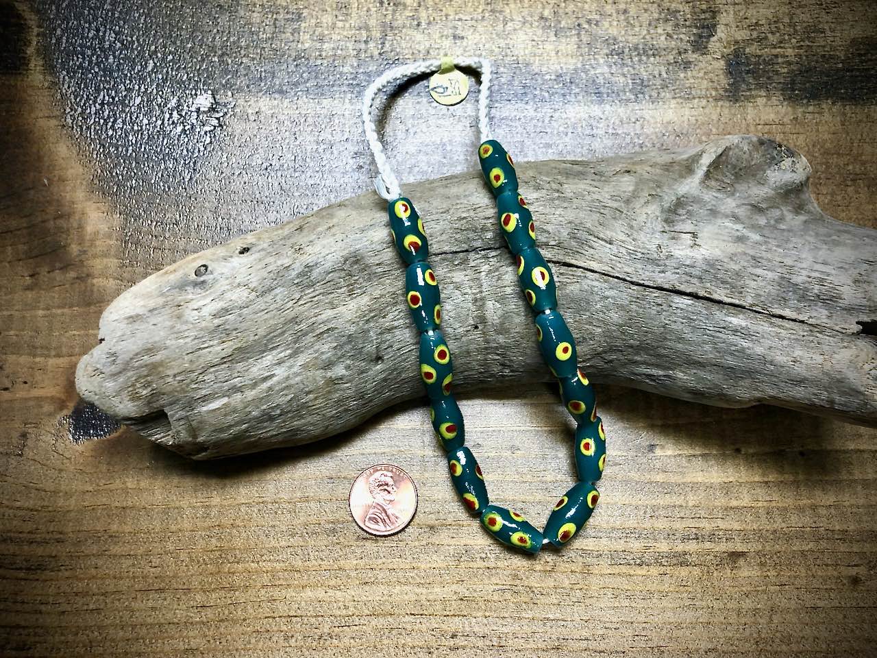 Manik Manik Indonesian Glass Bead Strand