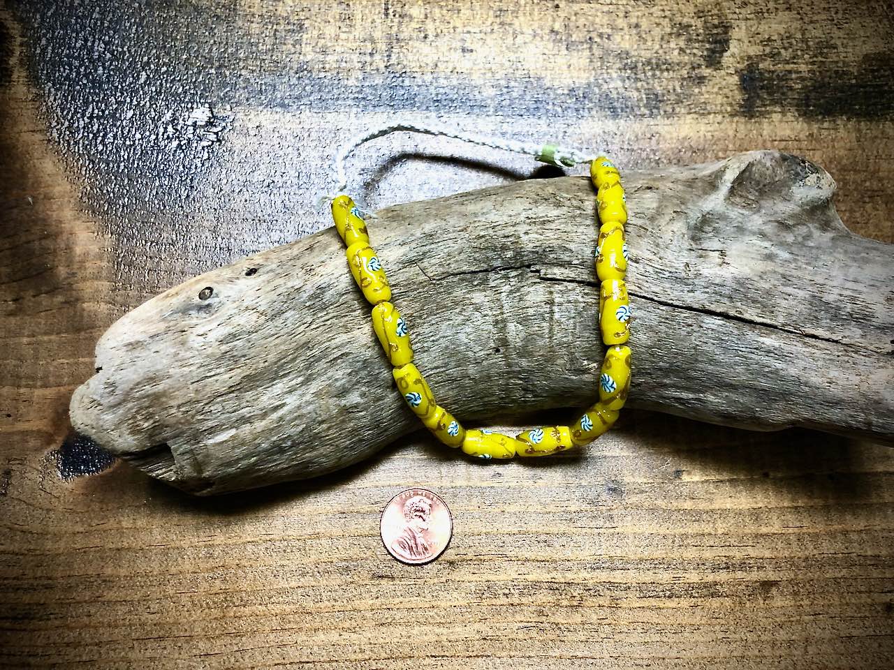 Manik Manik Indonesian Glass Bead Strand