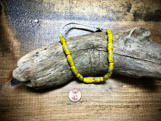 Manik Manik Indonesian Glass Bead Strand