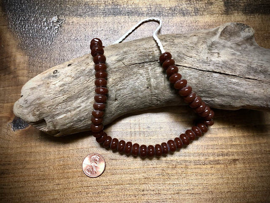 Manik Manik Indonesian Glass Bead Strand