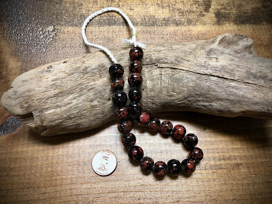 Manik Manik Indonesian Glass Bead Strand