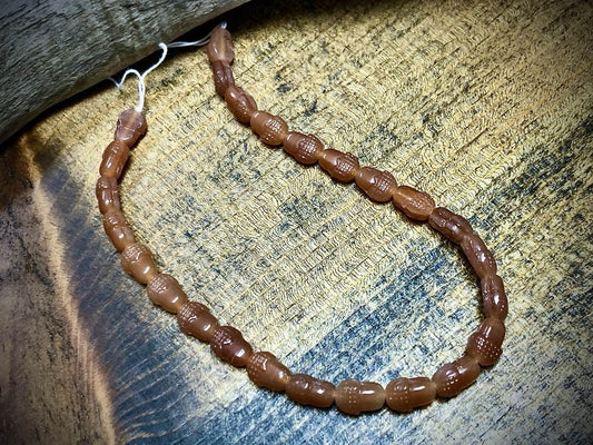 Acorn Czech Glass Strand