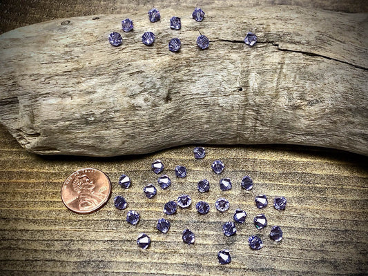 Swarovski 5mm Bicone - Violet - 36 Ct.
