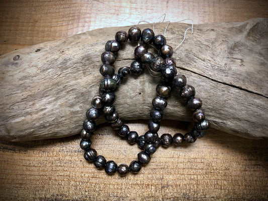 Old-Stock, Vintage Freshwater Pearls - 8mm - 16”