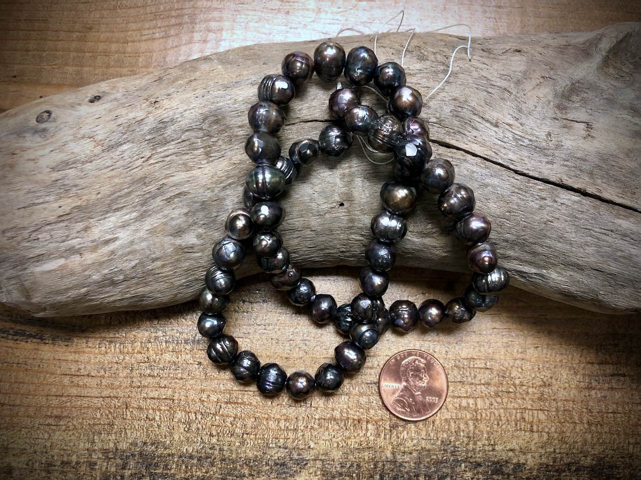 Old-Stock, Vintage Freshwater Pearls - 8mm - 16”