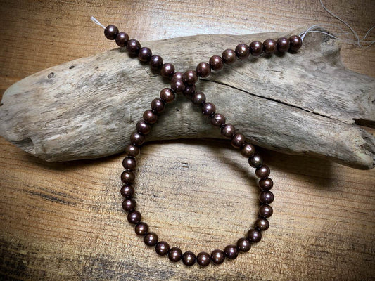 Old-Stock, Vintage Freshwater Pearls - 8mm - 16”