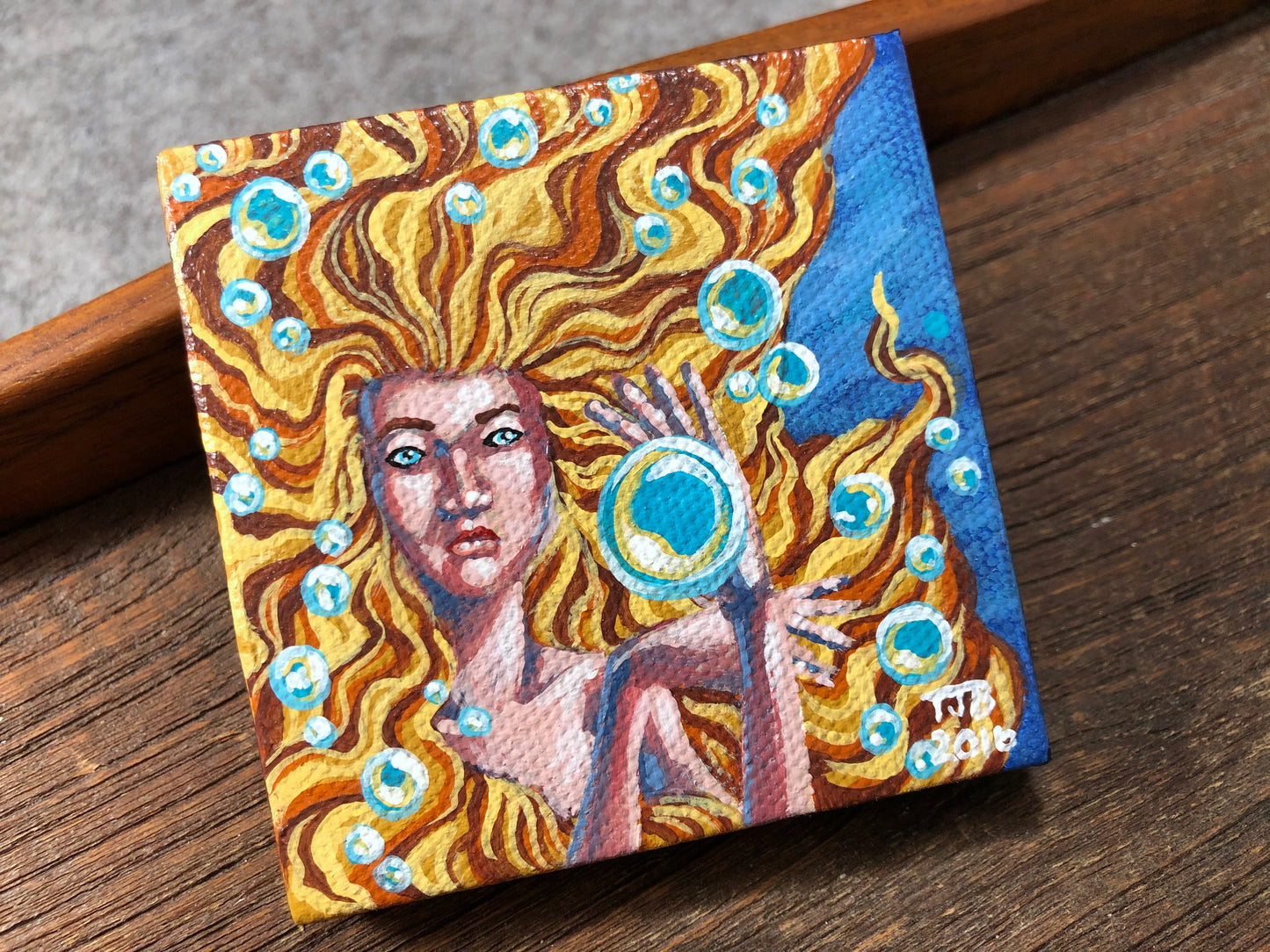 Mermaid Painting by Todd Beisel #4