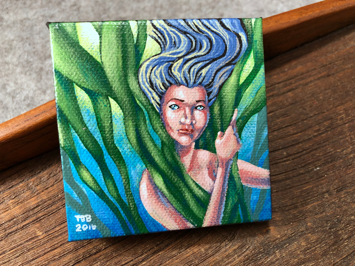 Mermaid Painting by Todd Beisel #5