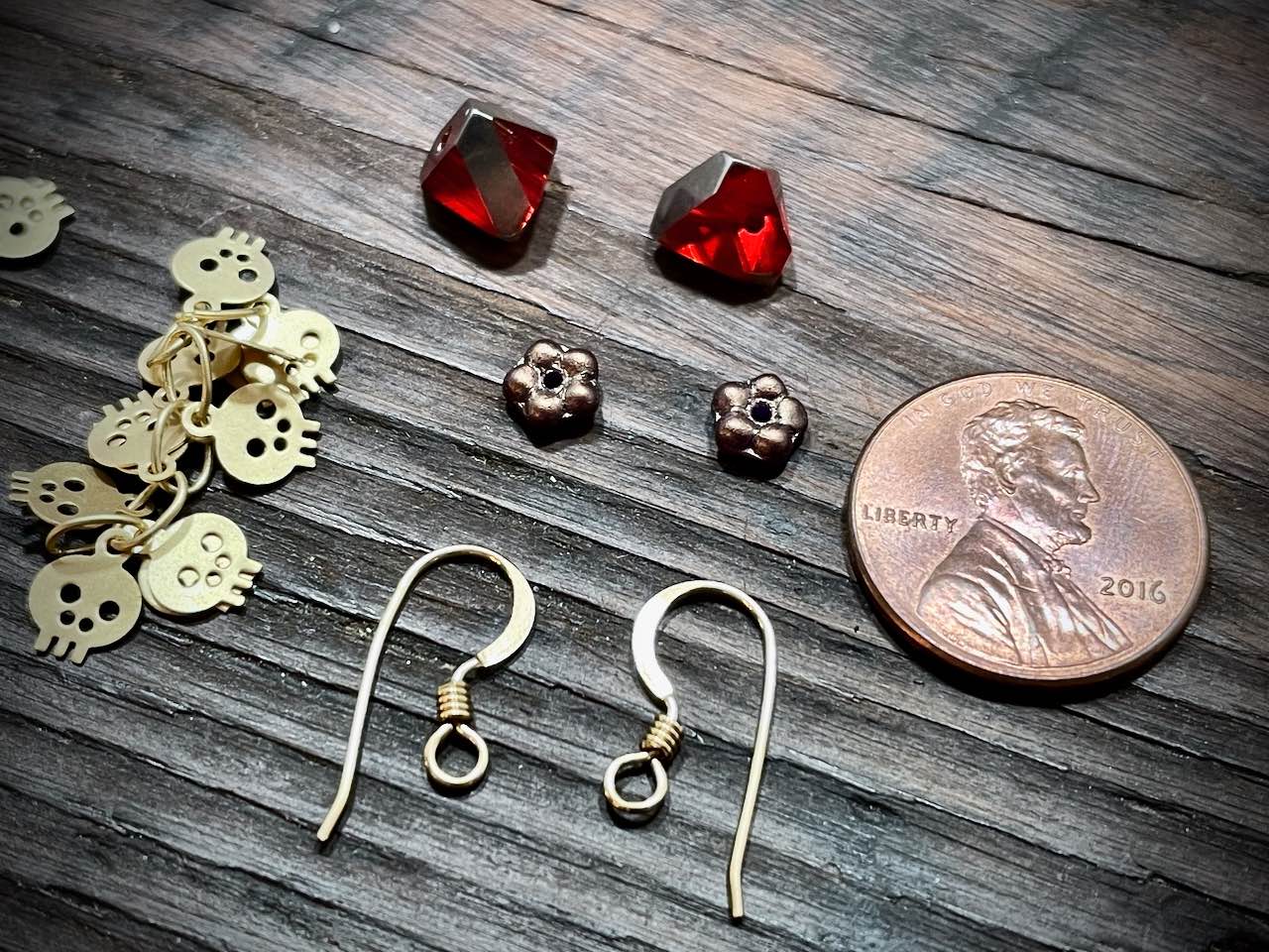 Midsummer Skull Earrings Kit