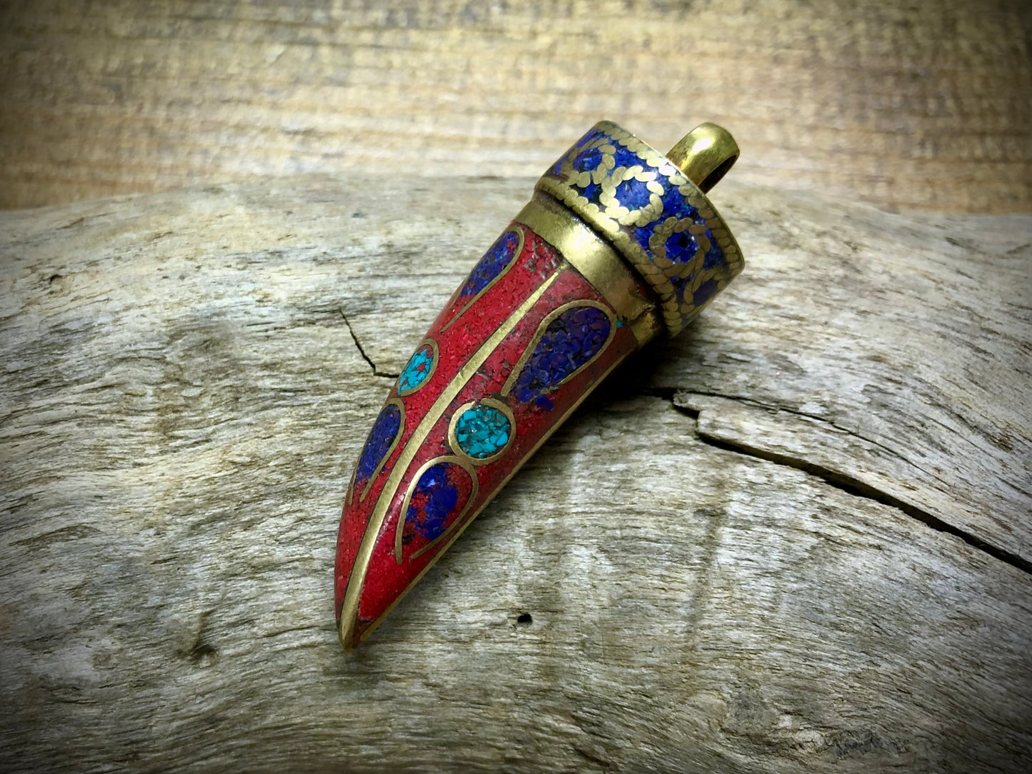 Nepalese Horn Pendant