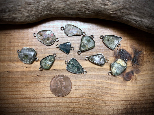 Nepalese Roman Glass Connectors