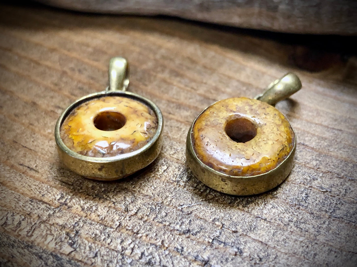 Nepalese Amber Charm