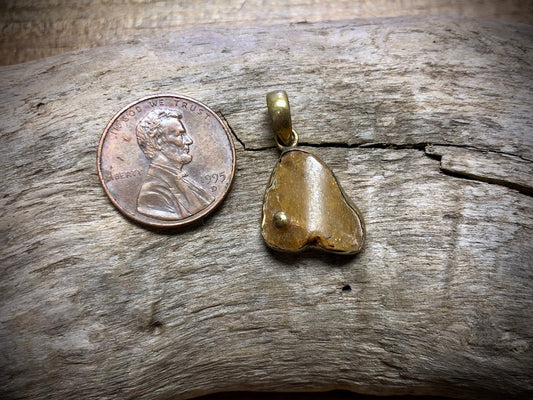 Nepalese Amber Charm