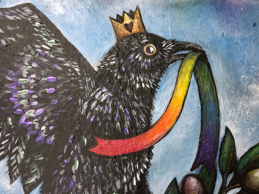 Pride Crow by Andrew Thornton