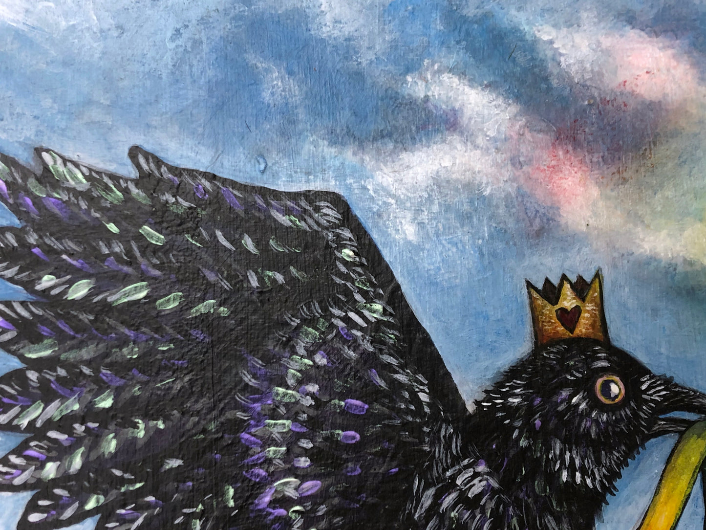 Pride Crow by Andrew Thornton