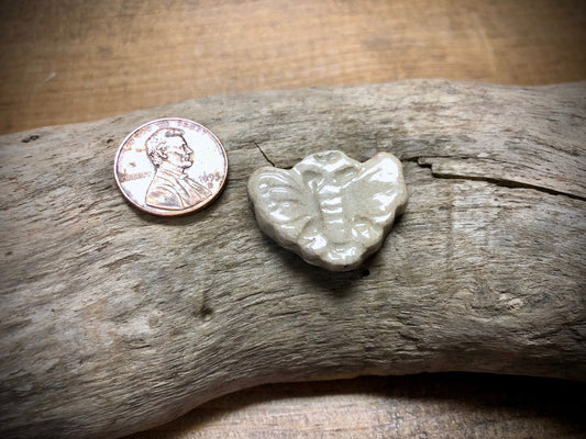 Lisa Peters Russ - Ceramic Moth Bead
