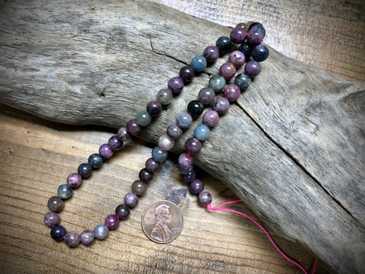 Ruby & Sapphire Rounds - 6mm - 15.5"