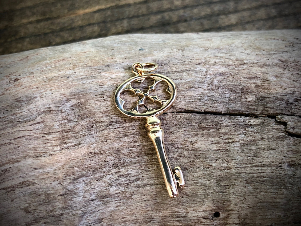 Key Charm - Bronze
