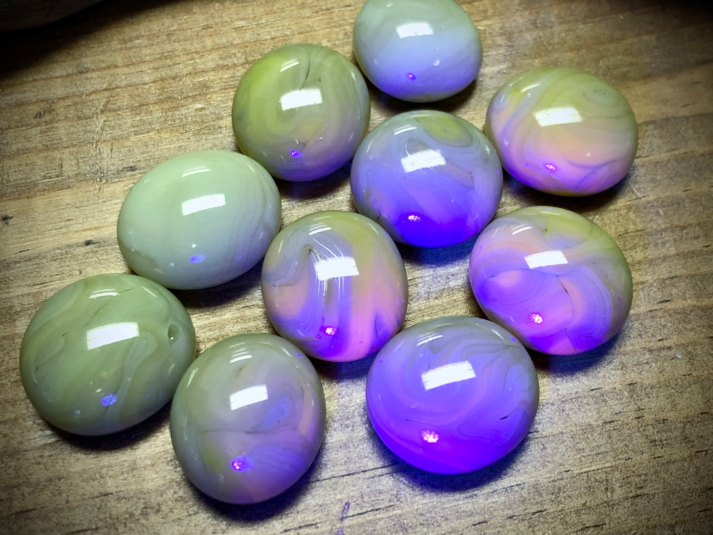 Atomic Buttons 10 Pack - Sage Green