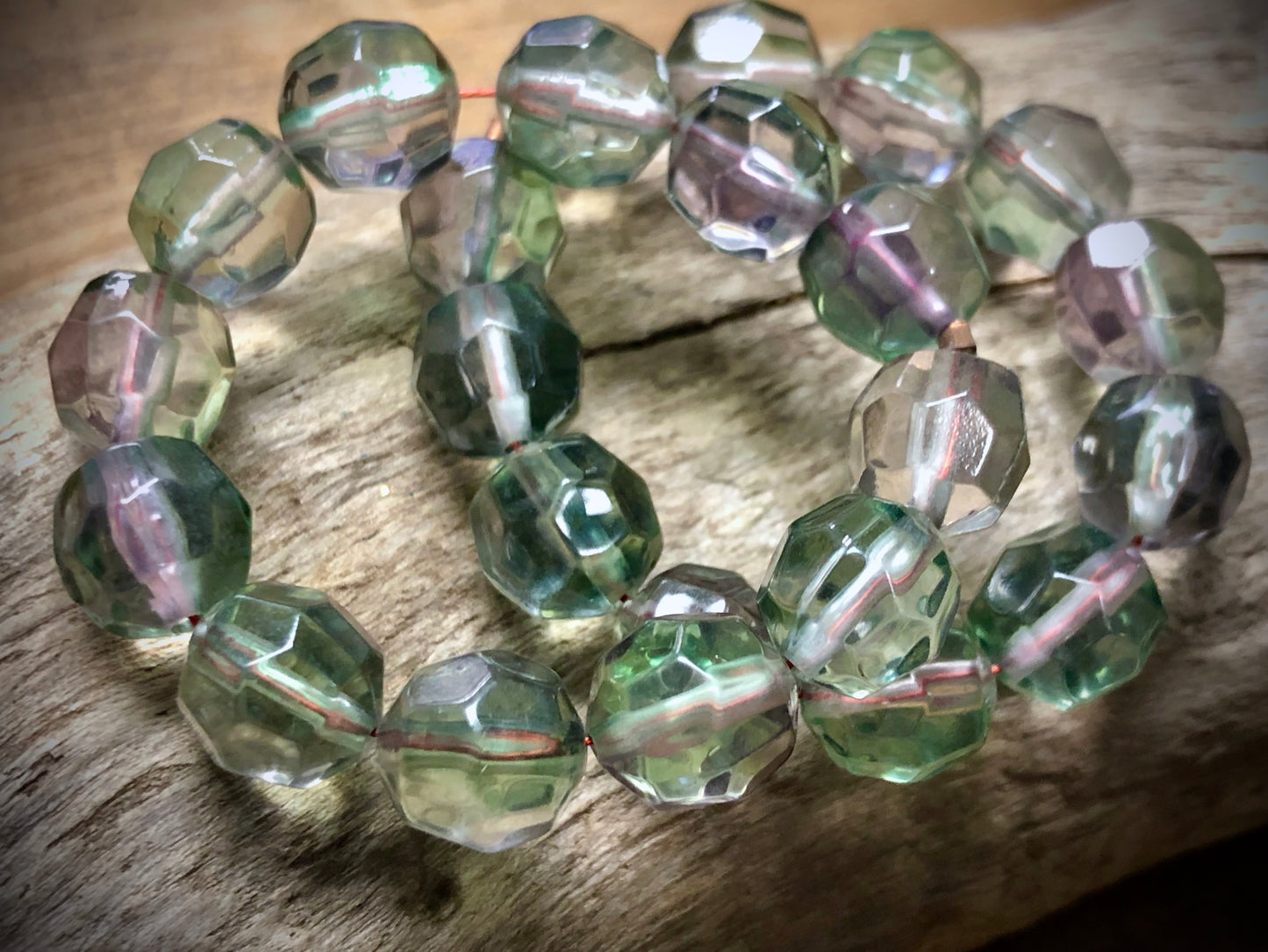 Vintage Plastic Bead Strand