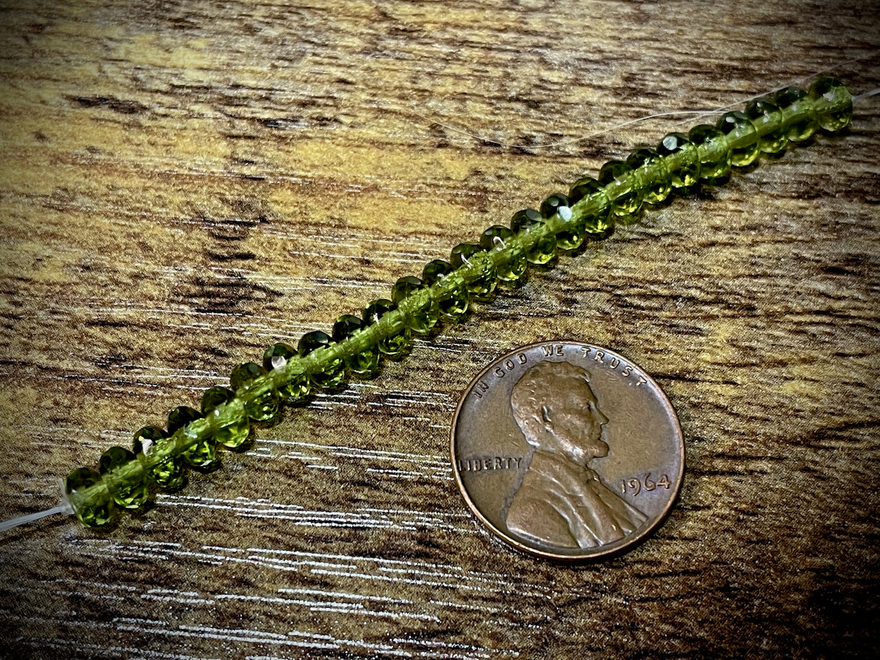 Gem Cut Rondelle Czech Glass Beads