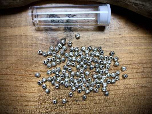 Pewter Spacers Set - 3mm Melons