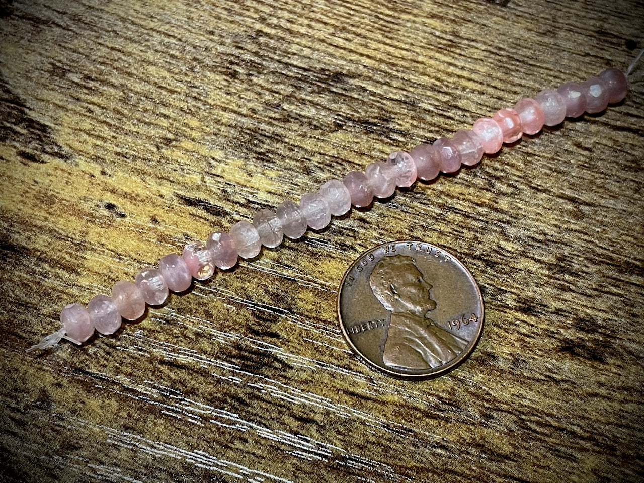 Gem Cut Rondelle Czech Glass Beads