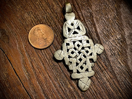 Ethiopian Coptic Cross Pendant