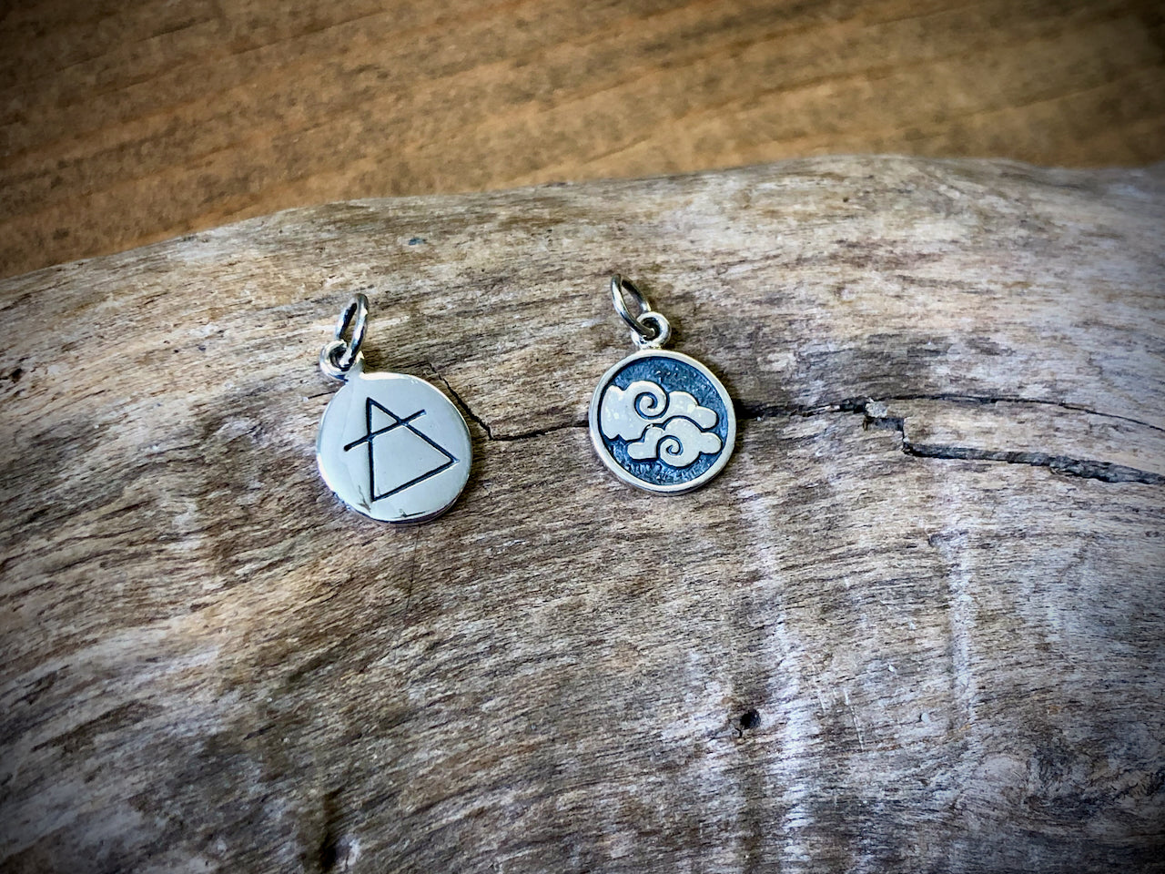 Sterling Four Elements Air Charm