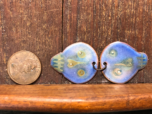 Anne Gardanne Enameled Skull Set - 3170