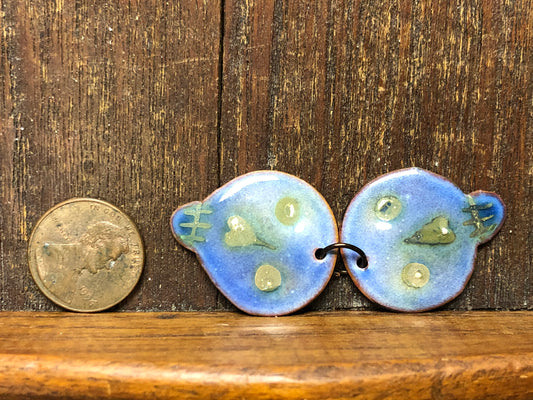 Anne Gardanne Enameled Skull Set - 3170