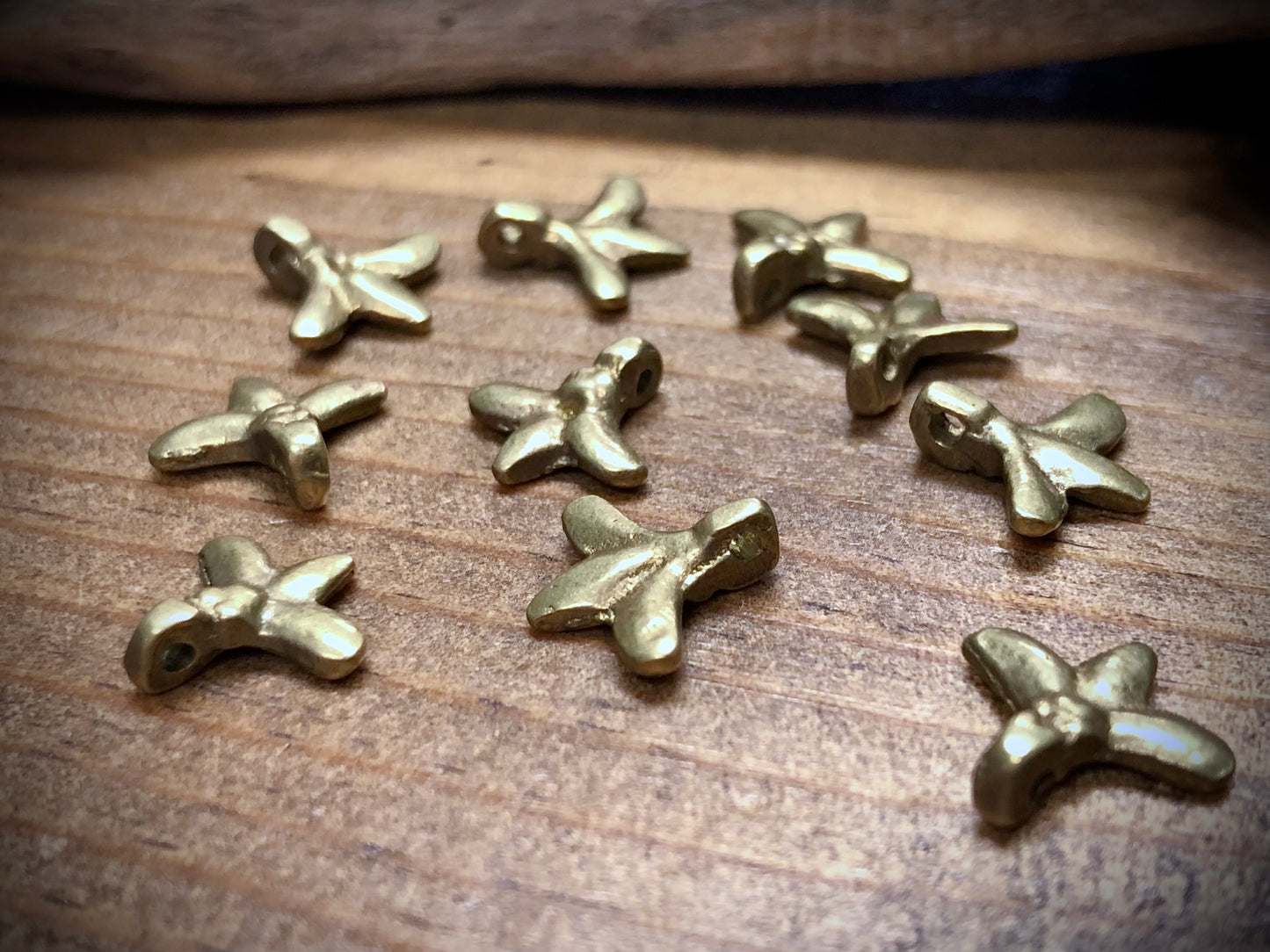 Brass Findings - Fleur de Lis Set
