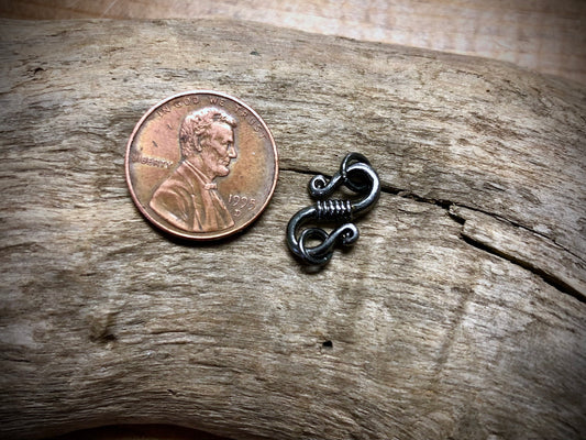 S-Hook Clasp - Gunmetal