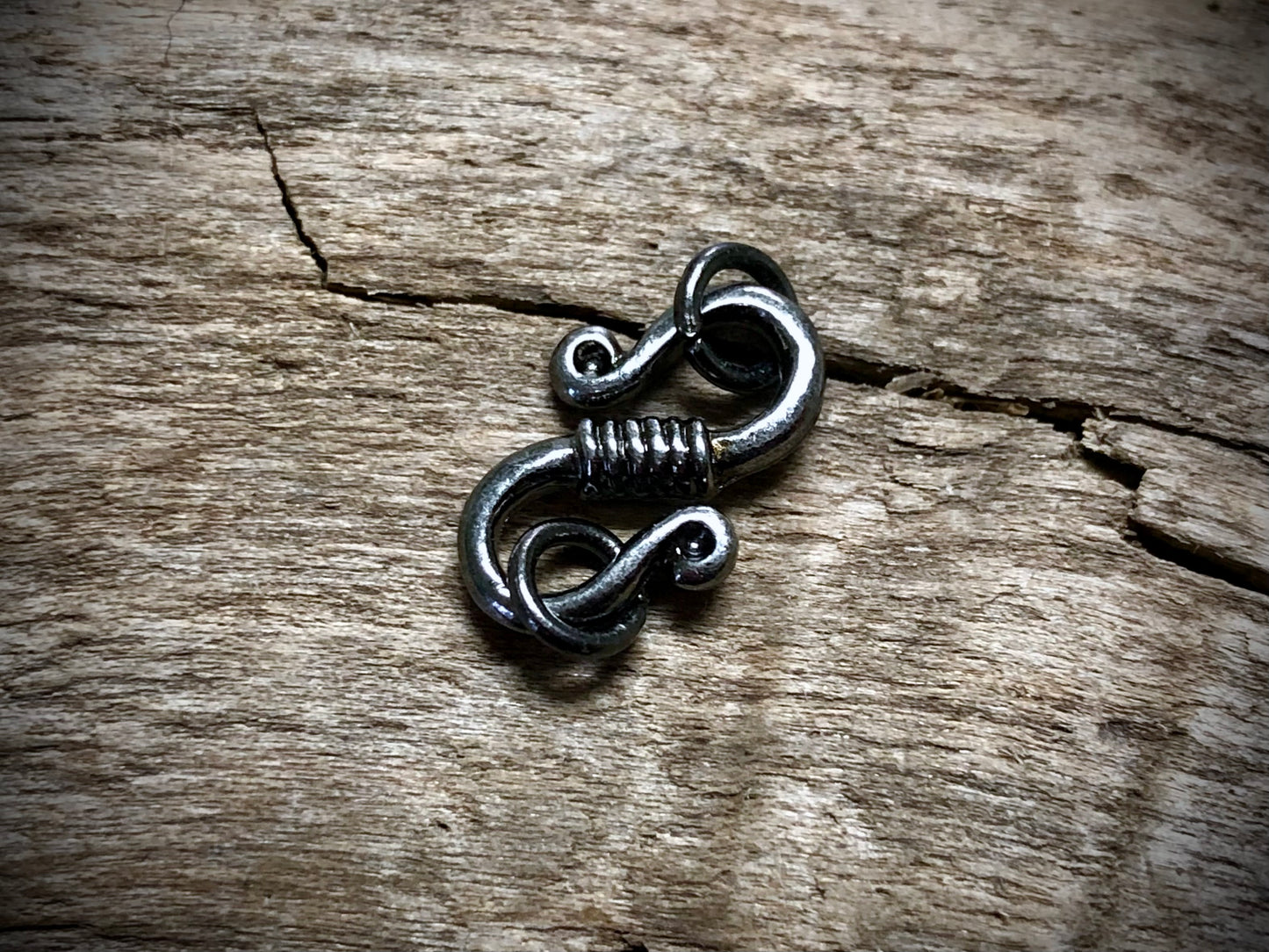 S-Hook Clasp - Gunmetal