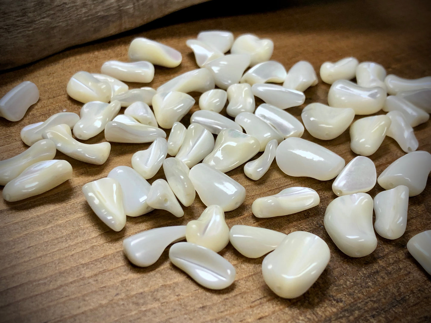 Mother of Pearl Chips - Assorted Sizes Set